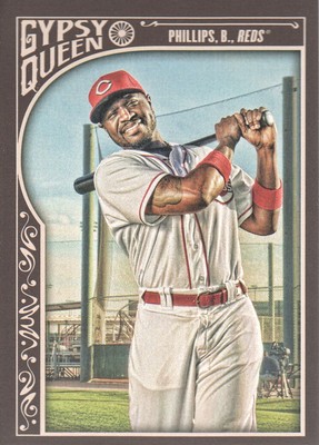 2015 Topps Gypsy Queen #294 Brandon Phillips Cincinnati Reds