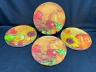 Set of 12 (3 designs) ~ Citrus Grove "AUTUMN"" ~ Melamine Dinner Plates ~ 10"