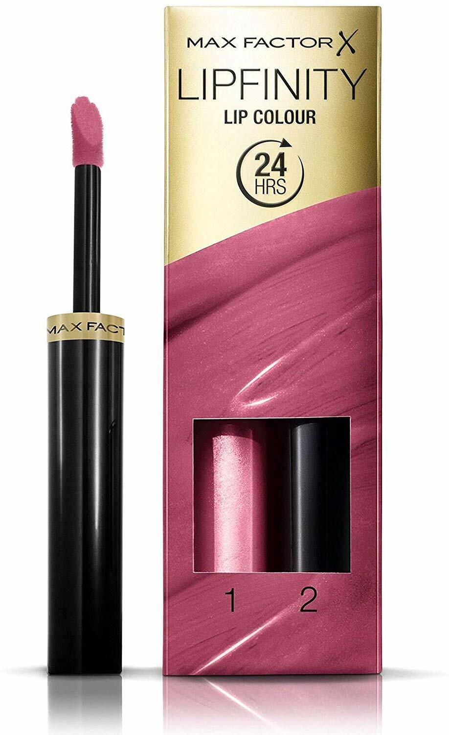 Max Factor X Lipfinity Lip Colour 2 Steps 24H Pick Your Brand New Sealed In Box - Picture 23 of 52