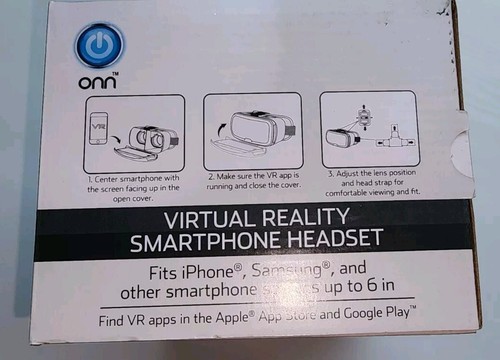 *NEW* onn Vitual Reality Smartphone Headset fits screen up to 6" - Picture 5 of 5