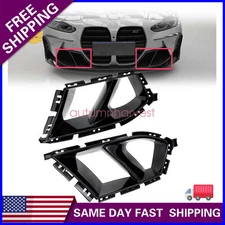 Bumper Vent Grill Air Duct Grille Cover Black Fits BMW G80 M3 G82 G83 M4 2021-24