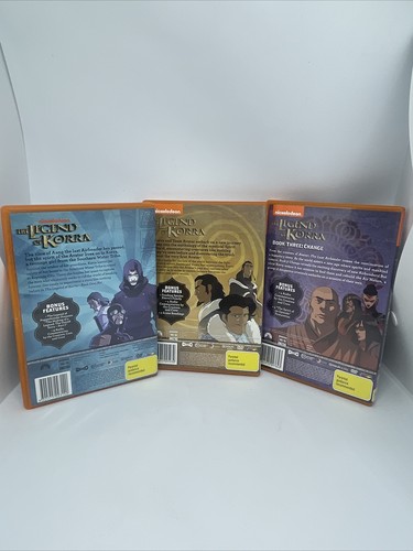 Legend of Korra Series Book 1 2 3 DVD ~ Air Spirits Change Region 4 Free Ship - Picture 2 of 7