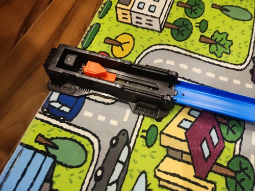 Hot Wheels Track Set and Toy Car, Large-Scale Motorized Track with 3... - Picture 6 of 6