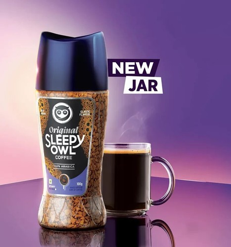 Sleepy Owl Original Premium Instant Coffee Makes 50 Cups 100gm - Picture 1 of 5