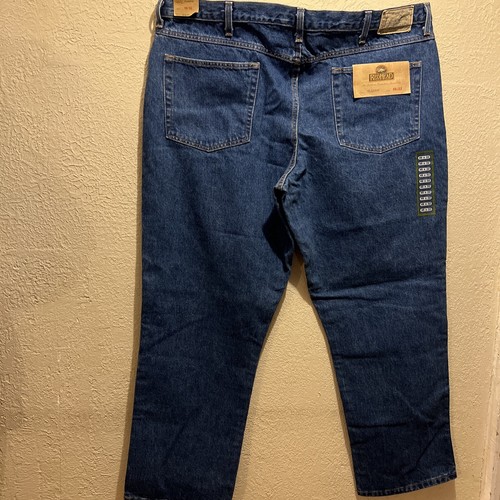 Redhead Classic Mens Denim Pants 46X32 Blue 100% Cotton NEW - Picture 5 of 11