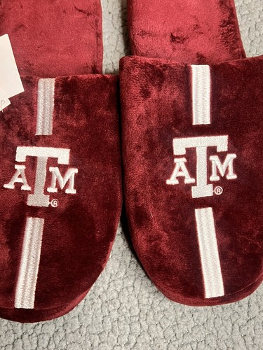 Texas A&M Aggies Foco Herren XL weinrot Farbe Pantoletten neu mit Etikett - Bild 7 von 8