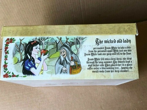 PAUL CARDEW Snow White Fairytale Coffee Tea Mug Cup 12oz SET/4 England GIFT box - Picture 5 of 11