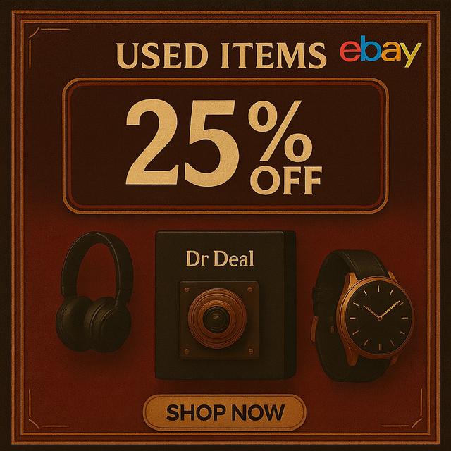 Don't miss out 25% OFF USED