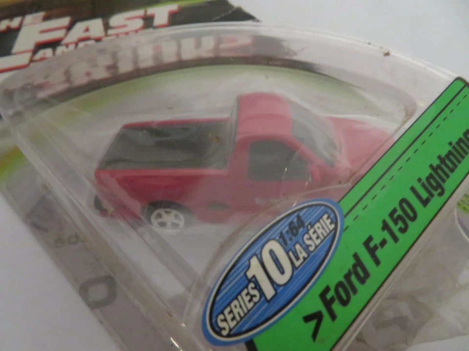 Racing Champions The Fast and the Furious Ford F-150 Lightning Red 2003 MOC - Image 3 of 4