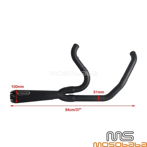 Sistema de escape 2 en 1 para Harley CVO Street Glide FLHXSE Road Glide ST FLTRXST - Imagen 3 de 9