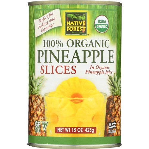 Piña en rodajas 15 OZ (caso de 6) por Native Forest - Imagen 1 de 1