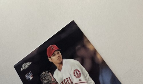 2018 Topps Chrome - Shohei Ohtani #150 White Jersey (RC) - Bild 8 von 10