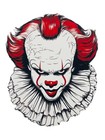 Pennywise IT Inspired Waterproof Car Decal Laptop Vinyl Sticker Large Horror