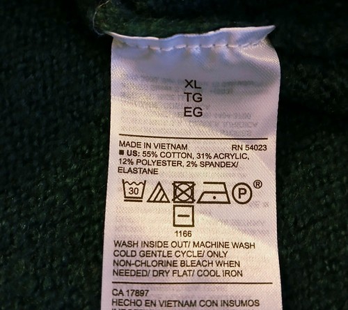 Old Navy Sweater XL Mens Green Knit Pullover Lightweight Stretch NEW - Picture 7 of 13