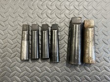 Machinist Lot of 6- Morse Taper Adapter Sleeves Various Sizes MT4 & MT5