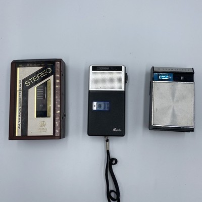 GE Walkman Norelco Recorder Arvin Transistor 