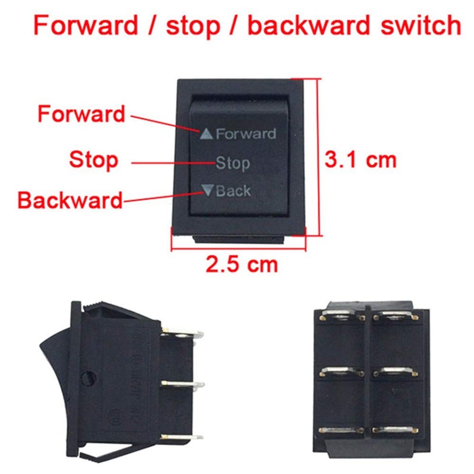 2 Pcs Forward Stop Backward Shift Switch Accessories, Children's ...