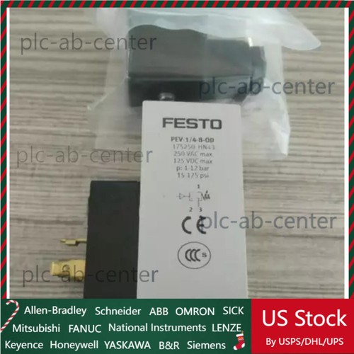 New PEV-1/4-B-OD Festo 175250 Pressure switch Fast Shipping - Picture 1 of 5
