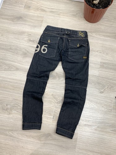 Pantalones de mezclilla G-Star Raw 96 ELWOOD Heritage estrechos vintage 29 - Imagen 3 de 16