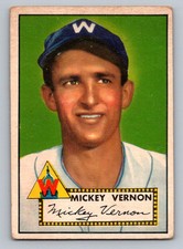 (75518) 1952 Topps #106 Mickey Vernon VG