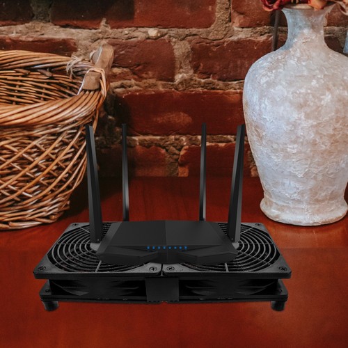 Dual Fan Radiator USB Powered Desktop Lüfter Laptop Kühlung Computer - Bild 7 von 12