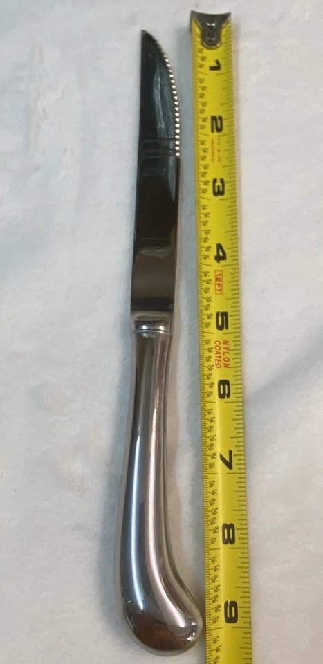 12-Supreme Towle不锈钢锯齿牛排刀ASHLEY手枪9 — 第 4/4 张图片