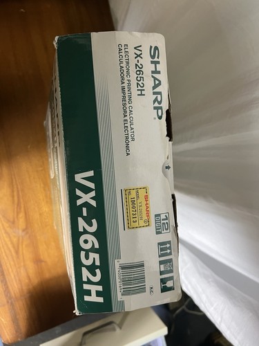 Sharp Electronic Printing Calculator. VX-2652H - Picture 5 of 7