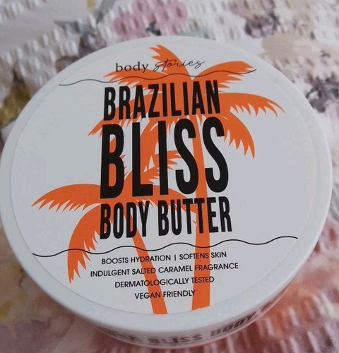 VEGAN BODY STORIES Brazilian Bliss Body Butter Bum Bum Cream Lotion 200ml - Bild 1 von 4