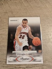 2009 Panini Prestige Stephen Curry RC Rookie #230 Davidson College Rookie Card. rookie card picture