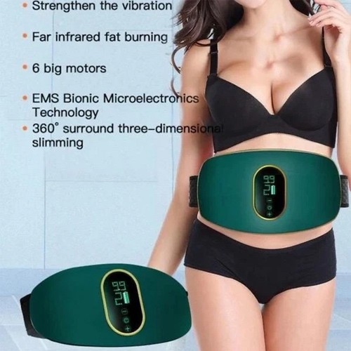 Weight Loss Vibration Massager Fat Burner Slimming Belt Machine Abdominal Relief - Bild 5 von 12