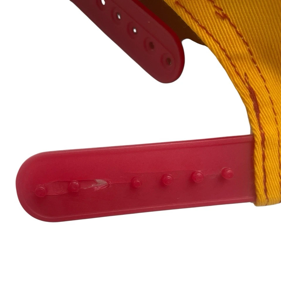 DAÑADO Disney Mickey & Minnie Mouse Sombrero Goofy’s Hat Co Snapback Bloque de Color De Colección Foto 4 de 4