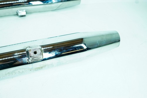 07 Harley Sportster Custom 883 Exhaust Header Muffler Silencer Pipe Scratch 1352 - Picture 14 of 24