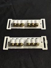 2 - VINTAGE NOS NICHOLS CAP BELT HOLSTER CLIP STALLION 32/38 WITH 6 EACH