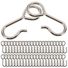  100 Pcs Curtain Ceiling Hanging Hooks for Decorations Track System