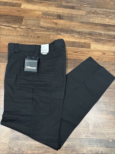 BLAUER OPERATIONAL TACTICAL PANTS 8835 Black SIZE 34 Reg Mens Trousers OG NEW