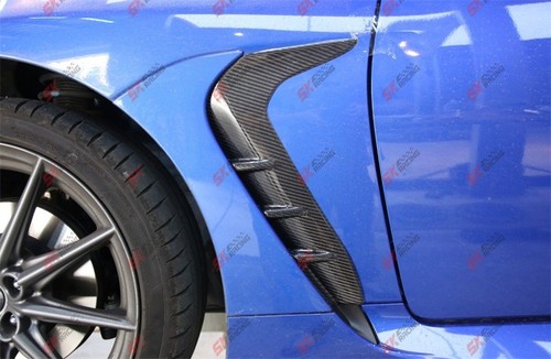 Para Subaru BRZ 22-25 Fibra de Carbono Parachoques Delantero Labio Falda Lateral BodyKit Cubierta Borde - Imagen 20 de 28