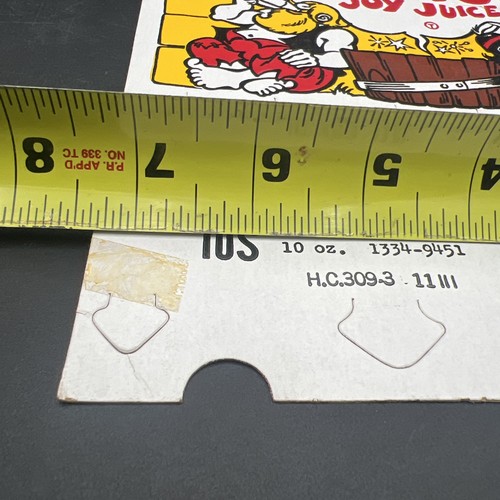 Kickapoo Joy Juice King-Size 10 oz portabottiglie Acl in cartone - B - Foto 9 di 10