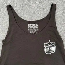 Dixxon Flannel Company Small Black Tank Top Est 2013 Star Logo Graphic Women's