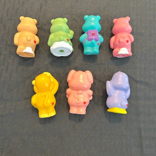 Lotto di sette figurine Care Bears PVC vintage 2004 - Foto 3 di 3
