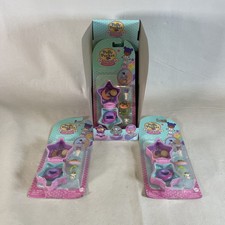 Polly Pocket Keepsake Collection Stardream Lot Of 3-Display Box-See Photos 
