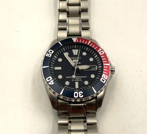 Seiko 5 Sports 7S36-03C0 Pepsi Automatic Men's Watch JAPAN - Picture 2 of 11