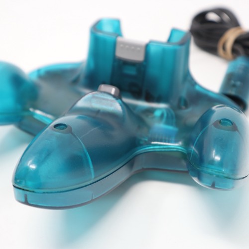 Nintendo 64 N64 controller blu ghiaccio OEM autentico Funtastic Teal Tight Stick - Foto 6 di 8