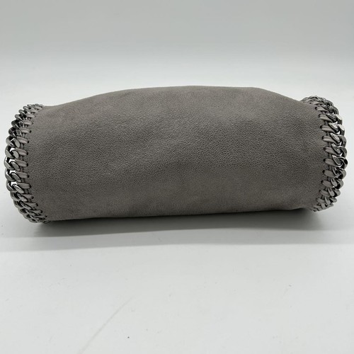 STELLA McCARTNEY Falabella 2-way Hand Bag Shoulder Bag Gray x Silver Excellent+ - Picture 7 of 11