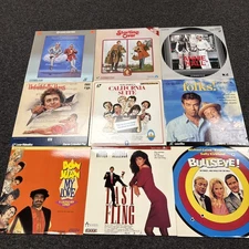 Laserdiscs Lot of 9 Comedy see photos for titles LD