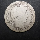 1909 *S * BARBER SILVER QUARTER  ***NICE*** FREE SHIPPING   C2080