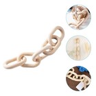 Wooden Five-ring Chain Decoration Office Coffee Table Link Links