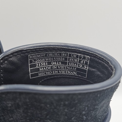 Stivali donna Lacoste Rosemont Chelsea taglia 9,5 scarpe pelle nero fibbia usati - Foto 10 di 12