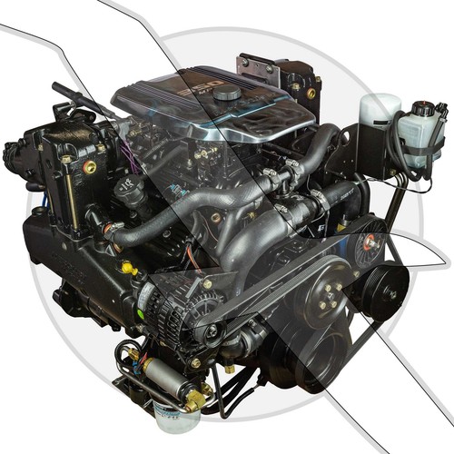 Mercruiser 350 MPI Alpha 300hp Sterndrive Engine New Quicksliver - Picture 2 of 4