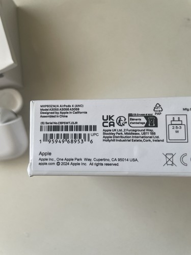 AirPods 4 Écouteurs sans Fil, Écouteurs Bluetooth - OPEN BOX - Photo 3 sur 3
