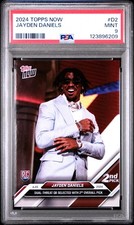 2024 Topps Now Jayden Daniels #D2 PSA 9